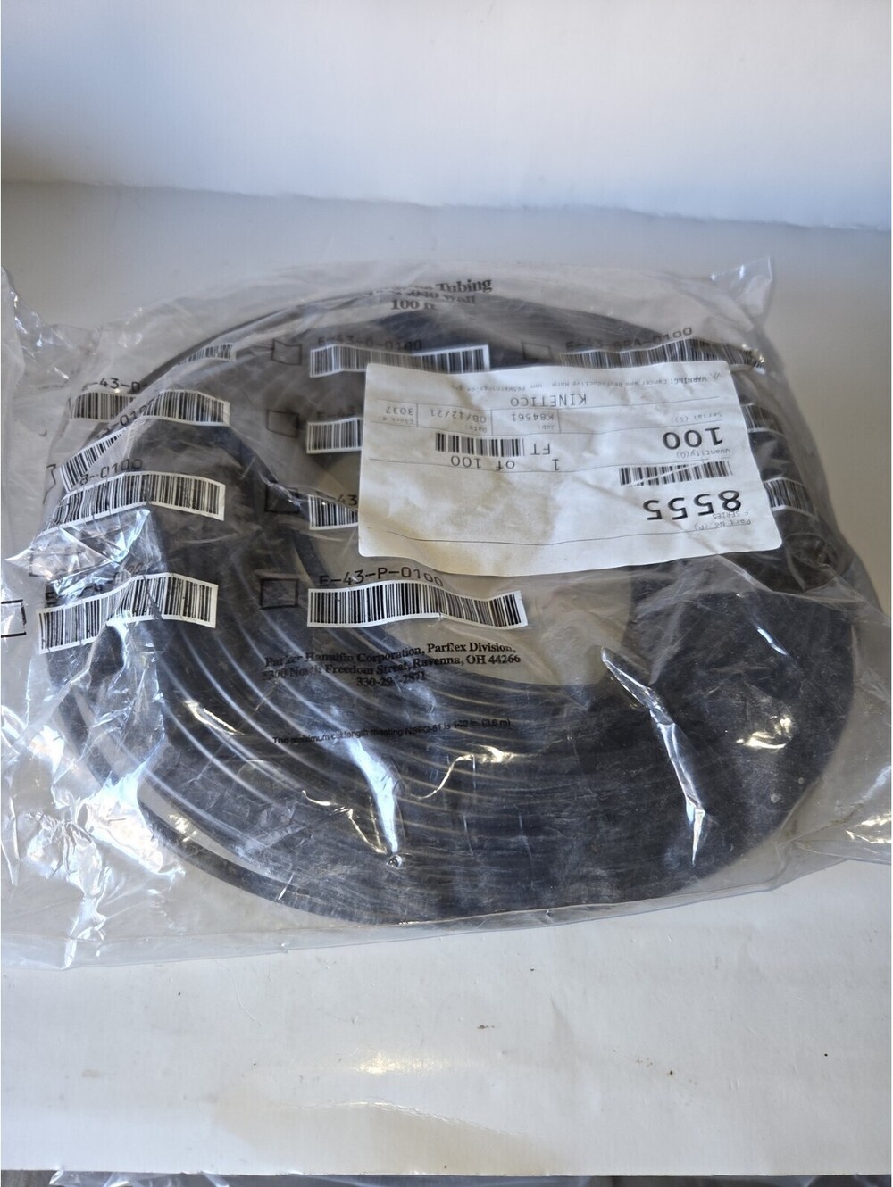 polyethylene tubing 1/4 x 0.40 wall 100 Feet SE5